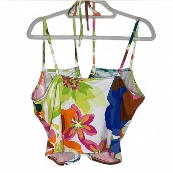 Future Collective Floral Multicolor Women's Top - Picture 5 of 5
